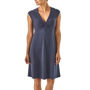 Patagonia Seabrook Bandha Dress in Navy